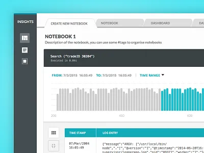 Notebook bid data data notebook ui ux