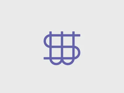 W&S Monogram (WIP) branding furniture logo luxury monogram s w