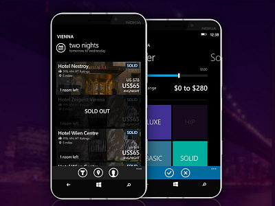 Hotel Tonight app booking hotel tonight windowsphone