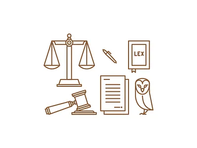 Lawyer's Icons barn owl dynamite hammer icon icons lawyer mexico monterrey scale tonico