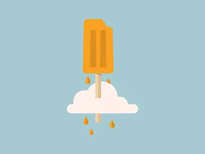 Dreamsicle dreamsicle illustration orange popsicle summer