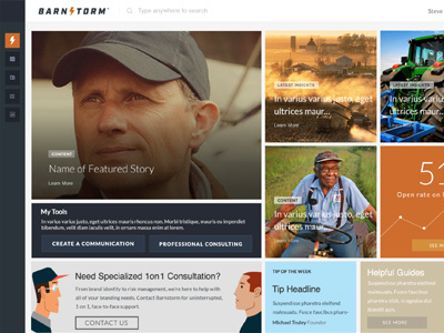 Barnstorm responsive ui ux design