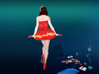 Candy Girl candies candy girl cigarettes girl sexy stockings