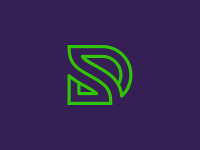 Mylogo green logo vector violet