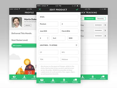 Screens app design fields form interface ios mobile sketch sketchapp ui user interface