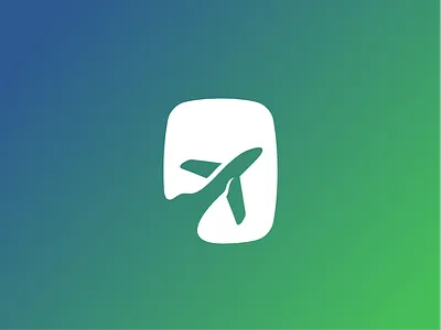 Aerospace company logo aerospace airplane logo