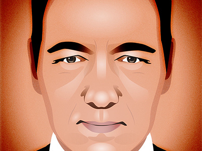 Kevin Spacey celebrity illustrator vector