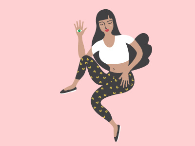 Character Detail carefree frank character design fashion illustration leggings wip