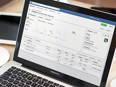 Facebook New Ads Manager ad ads advertising business dashboard facebook marketing table