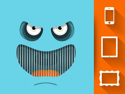 The Monsterrataz: Mr. Nunzio J. Monster creature greece ipad iphone monster monsterrataz pillow print product red bubble samsung galaxy tote bag