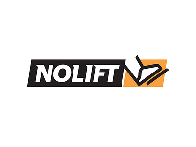 NoLift automotive logo mark typeface