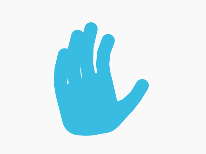 Doin' the "Wave" after effects expressions hand rig wave