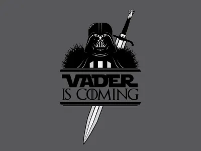 Vader is Coming mashup coming dark side darth vader free game game of thrones got lord star wars throne vader winter