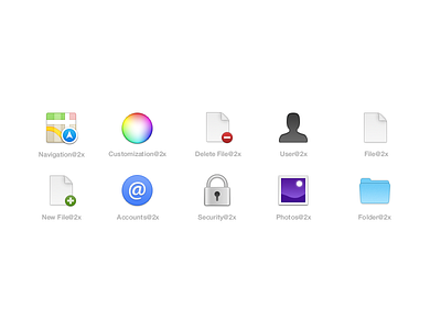El Capitan #2 32px 64px @2x icons mac osx retina toolbar yosemite