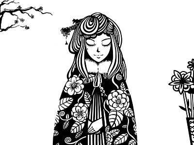 簇 chinese style engraving