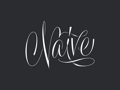 Naive lettering