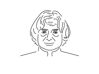 Have a safe journey, gentleman! abdul kalam illustration line