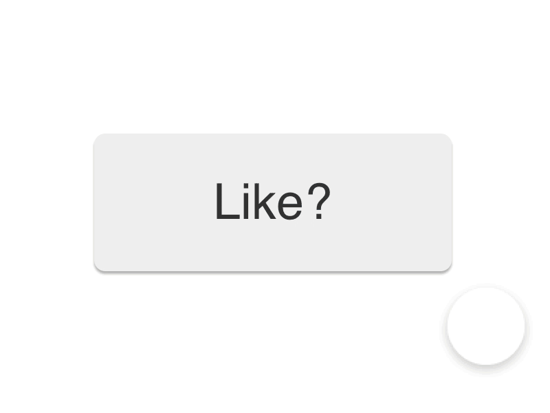 Like Button animation button design framer icon ui