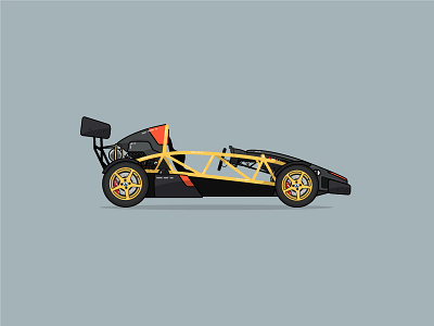 Ariel Atom ariel atom car illustration