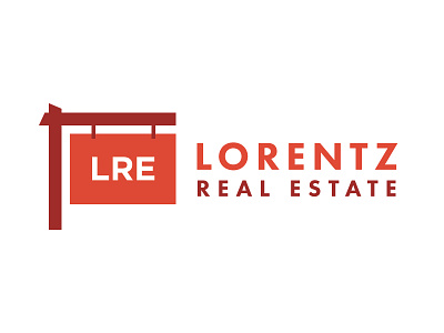 Lorentz Real Estate logo real estate rebrand