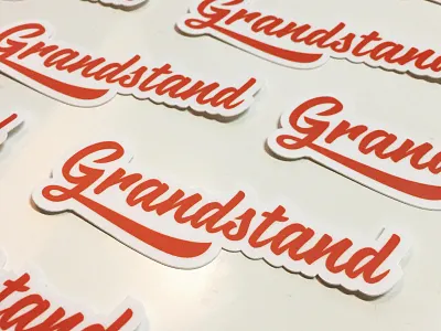 Logo Design, à la sticker app baseball brand branding logo sports sticker