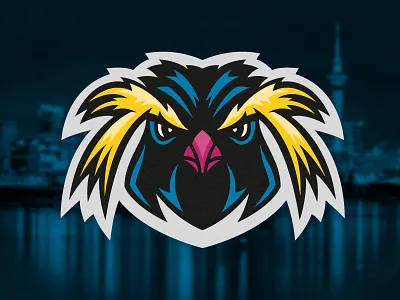 Auckland Rockhoppers - Primary logo auckland competition concept hockey icehl icethetics rockhoppers sportslogo