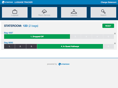 Luggage app css html luggage track tracking web