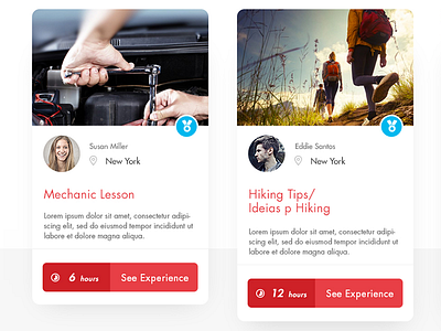 Bliive cards design interface landing page ui ux web