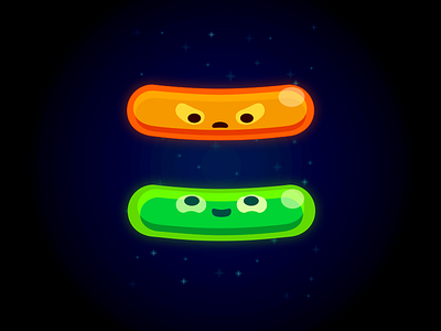 Cute blobs android character cute game gamedev ios