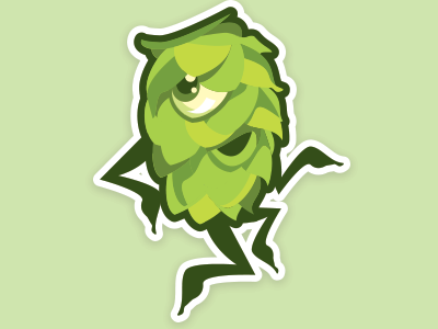 Hop skip hops vector illustration