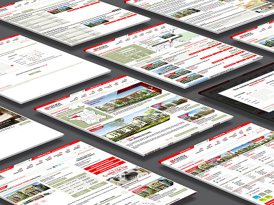 Eiffage Real Estate Final UI Design design interface responsive ui user ux web