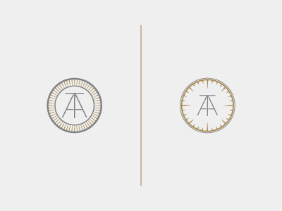 TA apothecary branding logo monogram