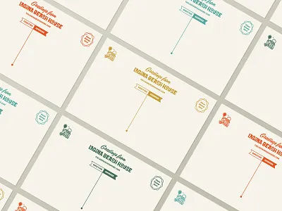 LBH Postcard Backs branding california design hotel identity laguna beach lettering logo postcard rinker type typography
