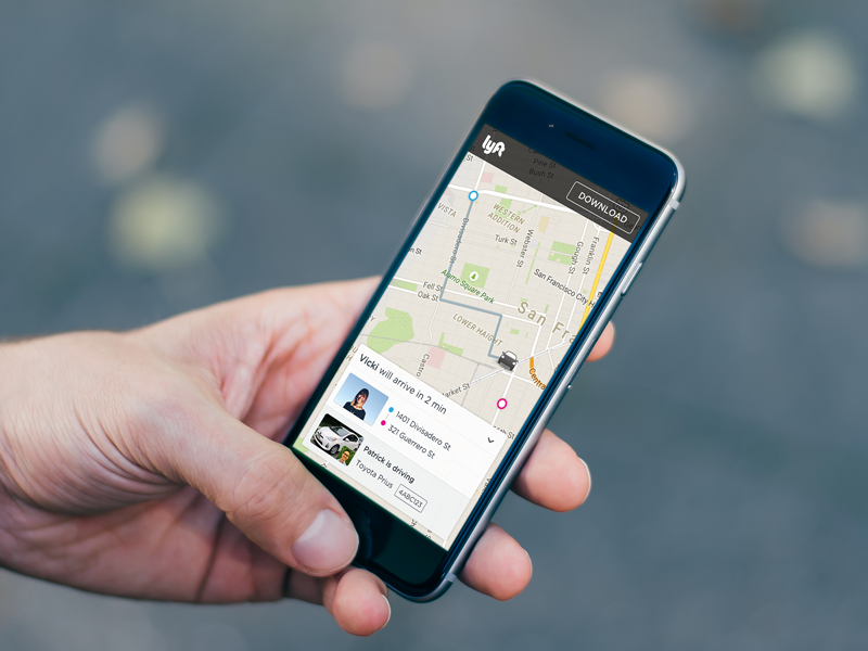 Share route lyft maps route share