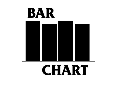 Bar Chart Logo band bar chart infographic logo