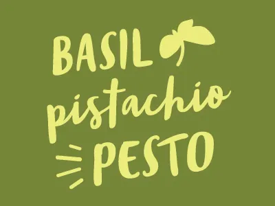 pesto recipe design