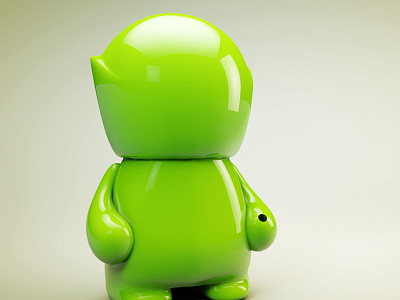 Deego Green 3d cinema4d deego diseñadoresperros modeling modrunkey toys