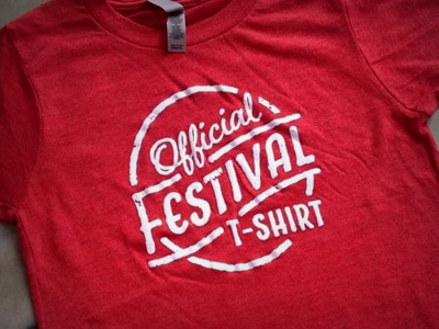 Festival Tee official tee