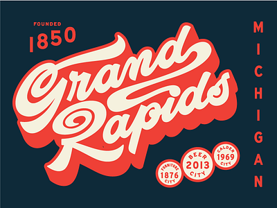 Grand Rapids michigan script