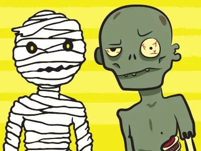 Ghouls ghouls illustration vampire