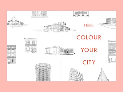 Colouring Book Sketches book booklet colouring book cover illustration layout print