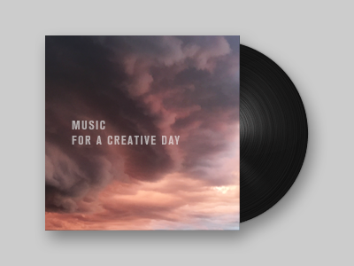 Music for a creative day creative day electronic house mood music playlist techno vinyl work