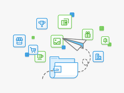 Transfer file apps folder outline