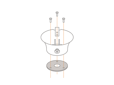 Assembly illustration instructions line technical