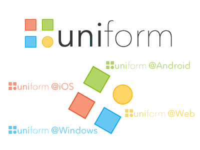 Logo of uniform project logo design