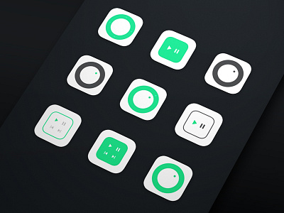 Staff Remote iOS app icon exploration. app icon ios iosicon remote