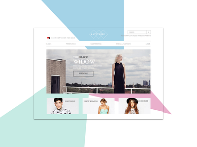 Day 06: Fashion Site 100days apple challenge desktop fashion homescreen site ui ux