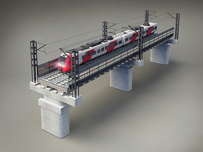 Sochi-2014 roads bridge construction cutaway infographics railroad road scheme structure train transport tunnel