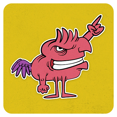 ¡Me opongo! cartoon child design illustration monster monsterdoodle