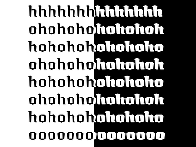 Rhythm font spacing type design typeface